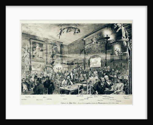 The Cabaret du Chat Noir, 1886 by Paul Merwart