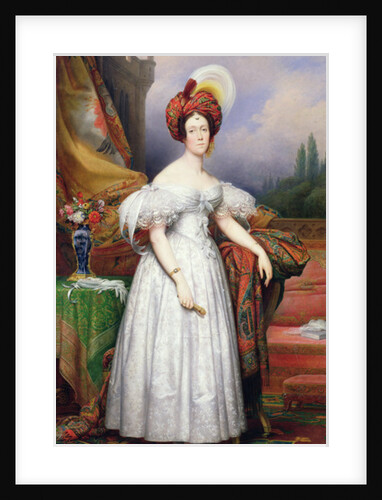 Adele de Guerneval d'Esquebecq, Marquise de Bethisy, 1835 by Charles Auguste Steuben