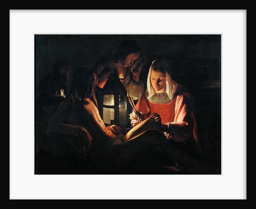 St. Sebastian Tended by St. Irene and the Holy Women by Georges de la Tour