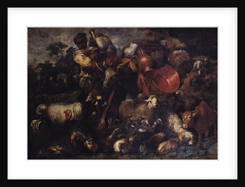 The Caravan by Giovanni Benedetto (1609-64) Castiglione