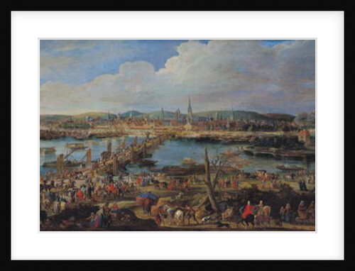 View of Rouen from Saint-Sever, c.1715-20 by Pierre-Denis Martin