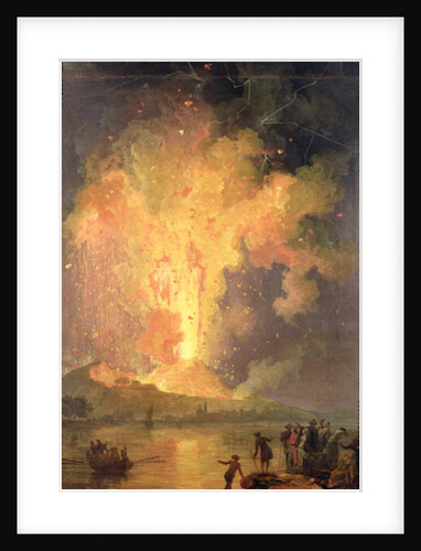 The Eruption of Mount Vesuvius in 1779, 1779-1802 by Pierre Jacques Volaire