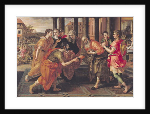 Laban Presenting Eliezer to his Father, 1562 by Maarten de Vos