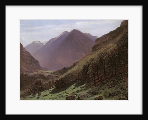 Mountain Study, c.1840-43 by Alexandre Calame