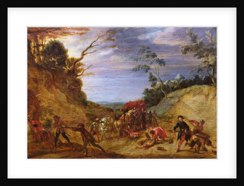 Travellers Attacked by Bandits by Peeter Snayers