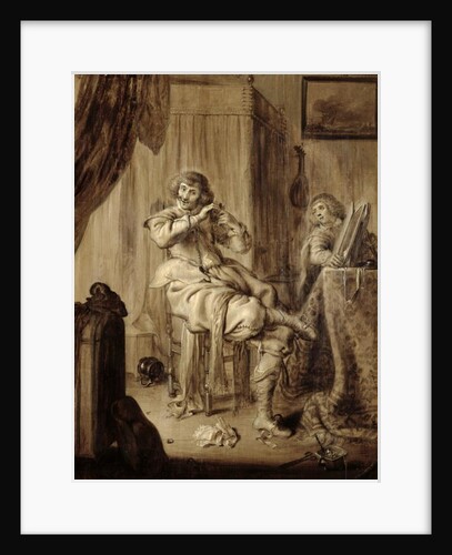 A Gentleman at his Toilet, 1660 by Adriaen Pietersz. van de Venne