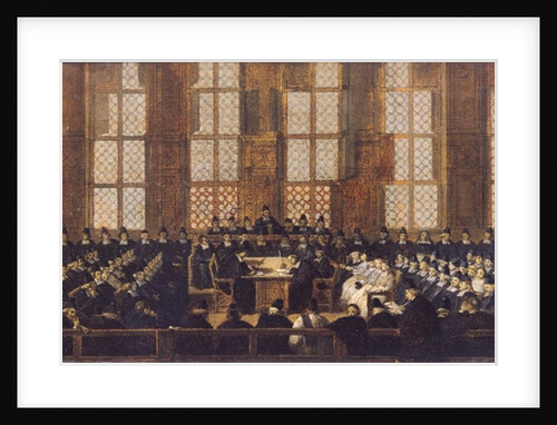 The Appeal of the Dissident Bishops at the Sorbonne, 5th March 1717 by Nicolas (attr. to) Vleughels