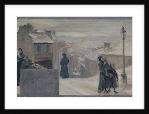The Famine between 1870-71, 1889 by Paul Louis Delance
