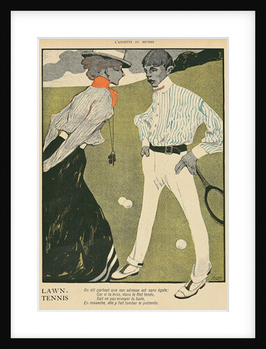 Lawn Tennis, 1902 by Francisco Xavier Gose