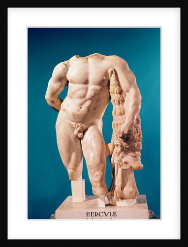 Statue of Hercules, copy of a Greek original by Roman