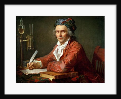 Portrait of Alphonse Leroy, 1783 by Jacques Louis David