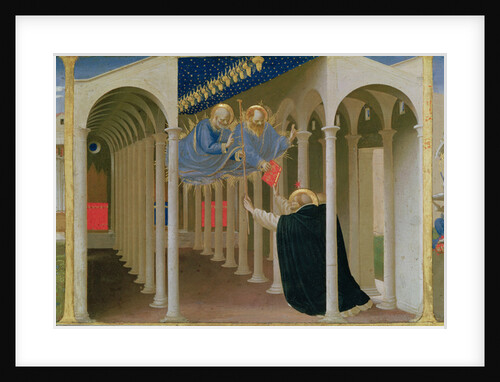 Apparition of SS. Peter and Paul to St. Dominic by Fra Angelico