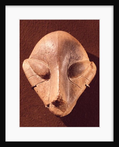 Stylised head, from Predionica, Late Vinca Culture, c.4500-4000 BC by Prehistoric Prehistoric