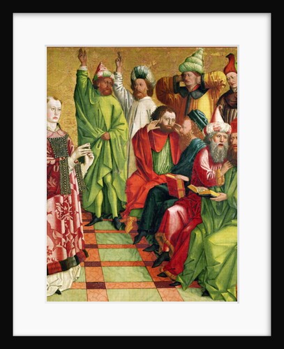 St. Stephen before the Judges by Michael Pacher
