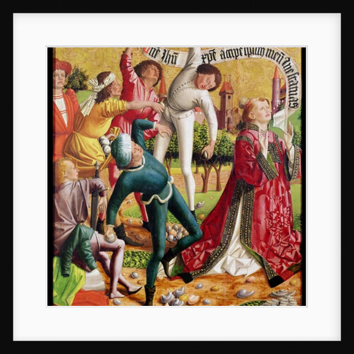 The Stoning of St. Stephen by Michael Pacher