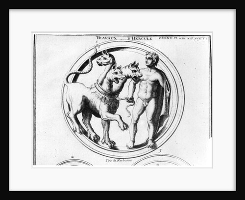 Cerberus Tamed by Hercules by French School