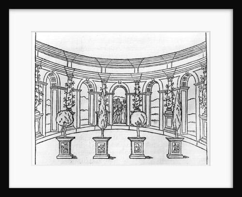 Theleme Abbey by French School