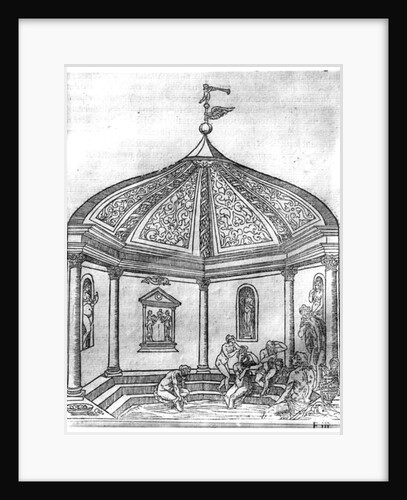 Women's Baths at Theleme Abbey by French School