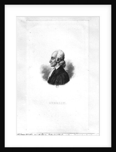 Portrait of Jean Frederic Oberlin by Henri Charles Muller