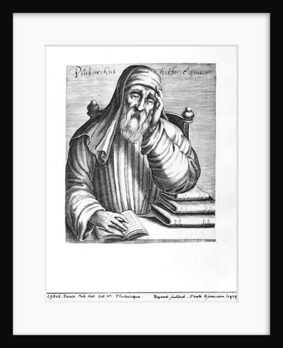 Portrait of Plutarch by French School