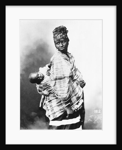 Senegalese Mother and Child, c.1900 by French Photographer