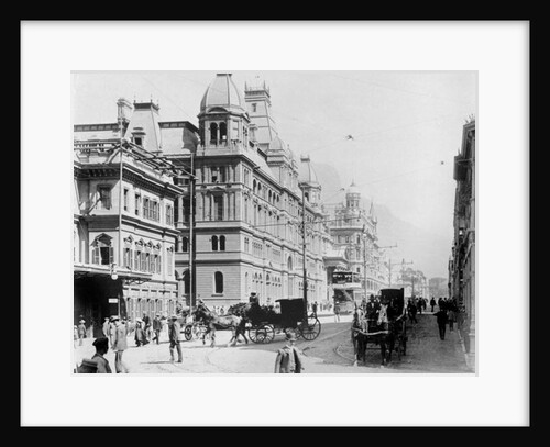 Cape Town: New Adderley Street, c.1914 by French Photographer
