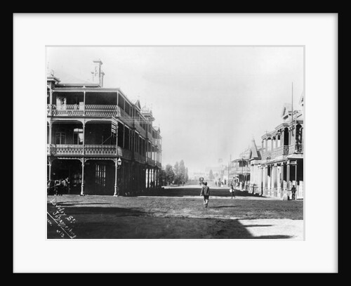 View of Johannesburg, c.1900 by French Photographer