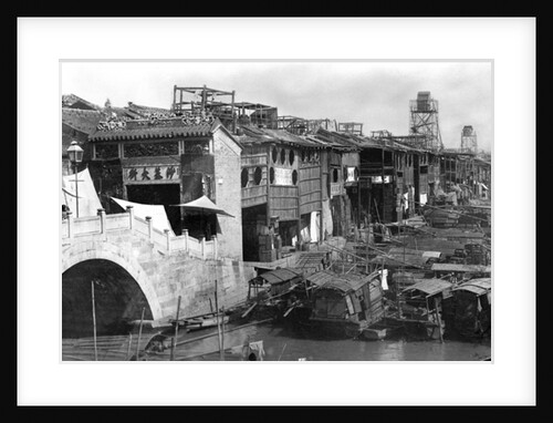 View of Canton, China, c.1900 by French Photographer