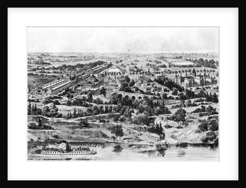 View of the Centennial Exposition, Philadelphia, 1876 by American School