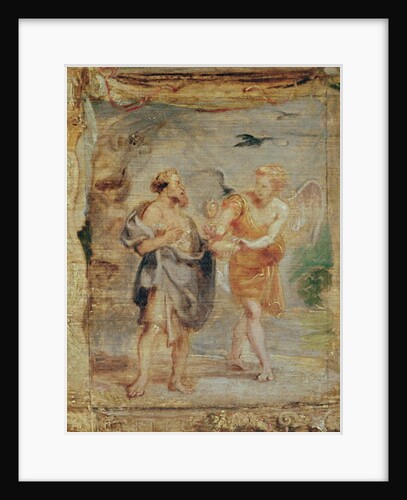 Elijah Receiving Bread and Water from an Angel, c.1626-28 by Peter Paul Rubens