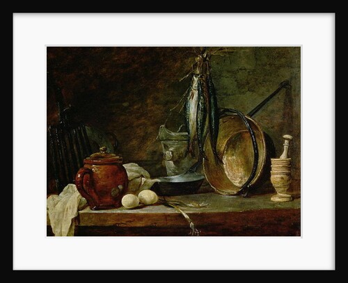 Still life: Fast Day Menu, 1731 by Jean-Baptiste Simeon Chardin