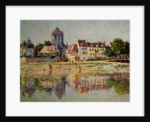 By the River at Vernon, 1883 by Claude Monet