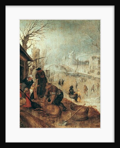 Winter Scene by Sebastian Vrancx