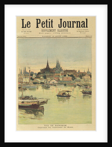 View of Bangkok by Henri Meyer