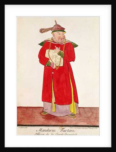 A Tartar Mandarin of the Imperial Guard by Pierre Giffart