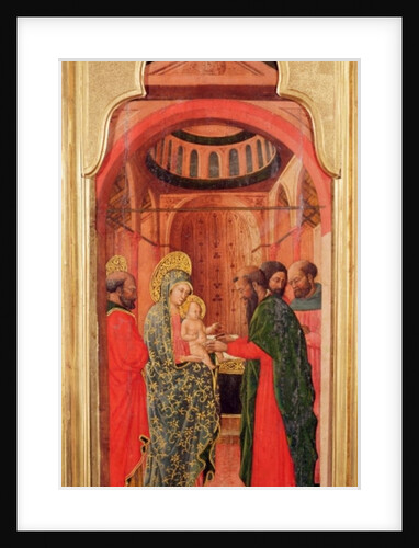 The Circumcision, from an altarpiece depicting scenes from the life of the Virgin, c.1445 by Giovanni Francesco da Rimini