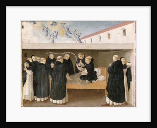 The Death of St. Dominic by Fra Angelico
