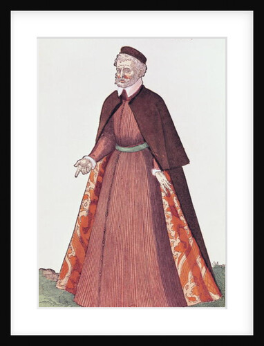 A Venetian Merchant by French School