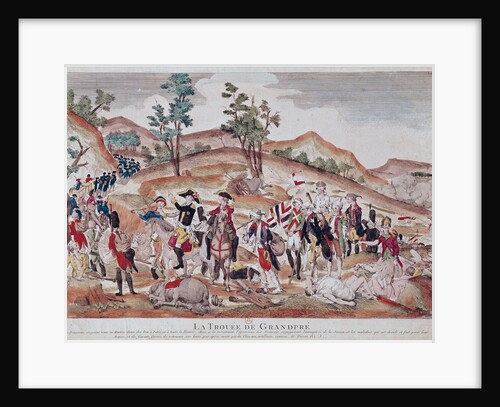 The Breach of Grandpre, October 1792 by French School