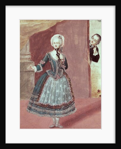 An Actress in the Role of Rosine in 'The Barber of Seville' by Pierre-Augustin Caron de Beaumarchais by French School