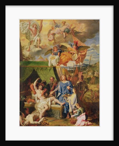 St. Louis Curing the Sufferers of Scrofula by Louis Licherie de Beurie