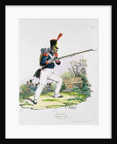 Grenadier Guard by Joseph-Louis-Hippolyte Bellange