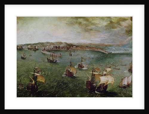 View of the Port of Naples, c.1558 by Pieter the Elder Bruegel