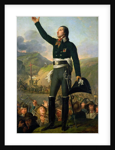 Portrait of Louis-Marie de Salgues Marquis de Lescure, 1818 by Robert Lefevre