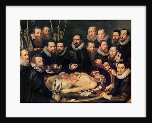 The Anatomy Lesson of Doctor Willem van der Meer in Delft, 1617 by Pieter van Miereveld