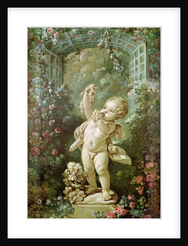 Cupid with Grapes by Francois Boucher