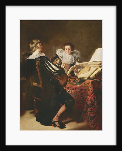 The Music Lesson by Thomas de Keyser
