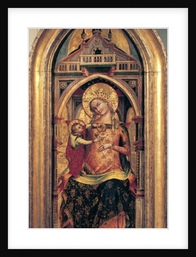 The Virgin and Child, 1372 by Lorenzo Veneziano