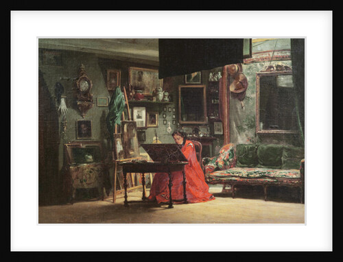 Princess Mathilde Bonaparte in her Studio by Charles Giraud
