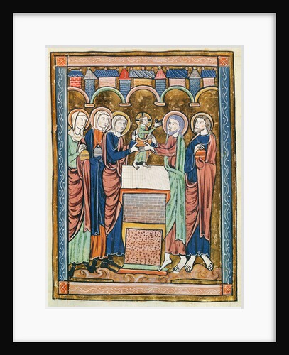 Ms 3016 fol.10 The Circumcision by French School